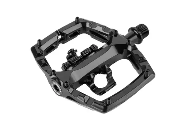 X-pedo Ambix one-sided clipless pedals black