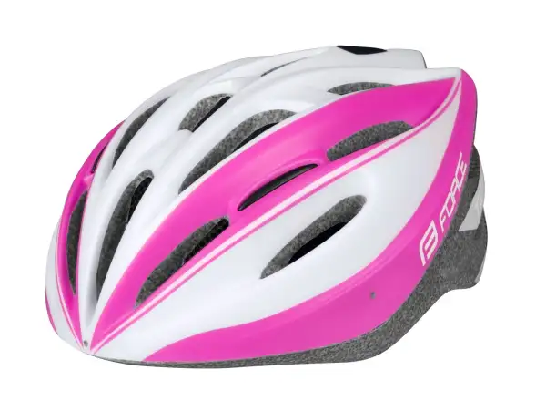 Force Tery cycling helmet white/pink