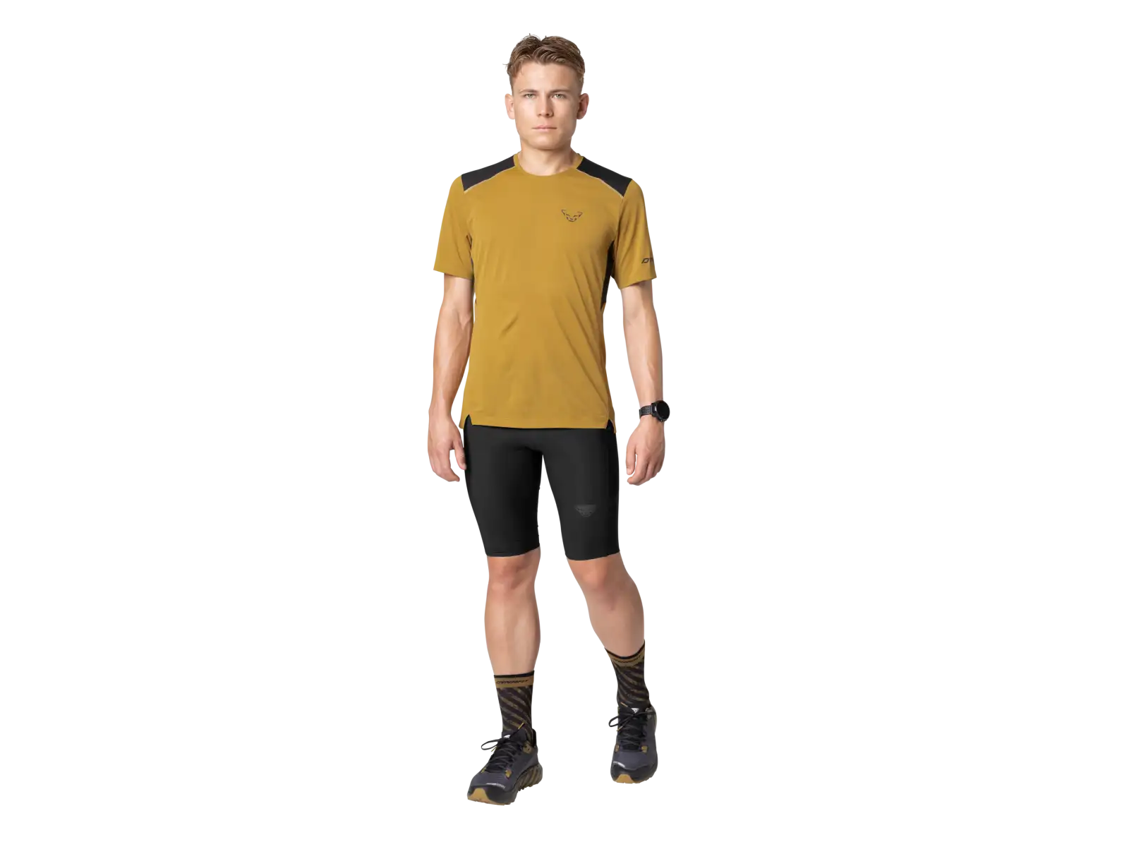 Dynafit Sky men's running T-shirt Tabacco