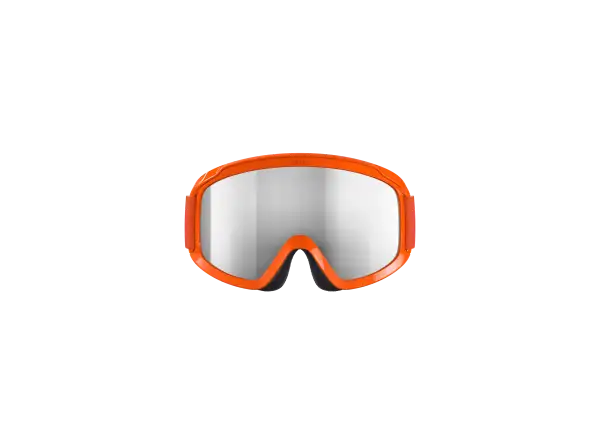 POC POCito Opsin kids ski goggles Fluorescent Orange/Partly Sunny Silver