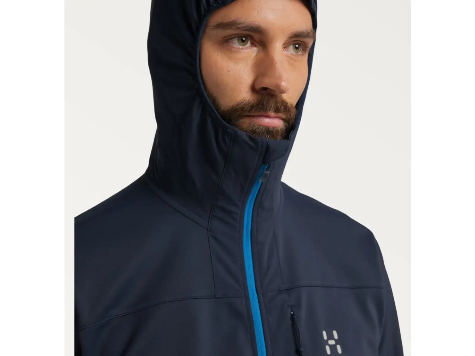 Haglöfs L.I.M Hybrid Softshell men jacket blue