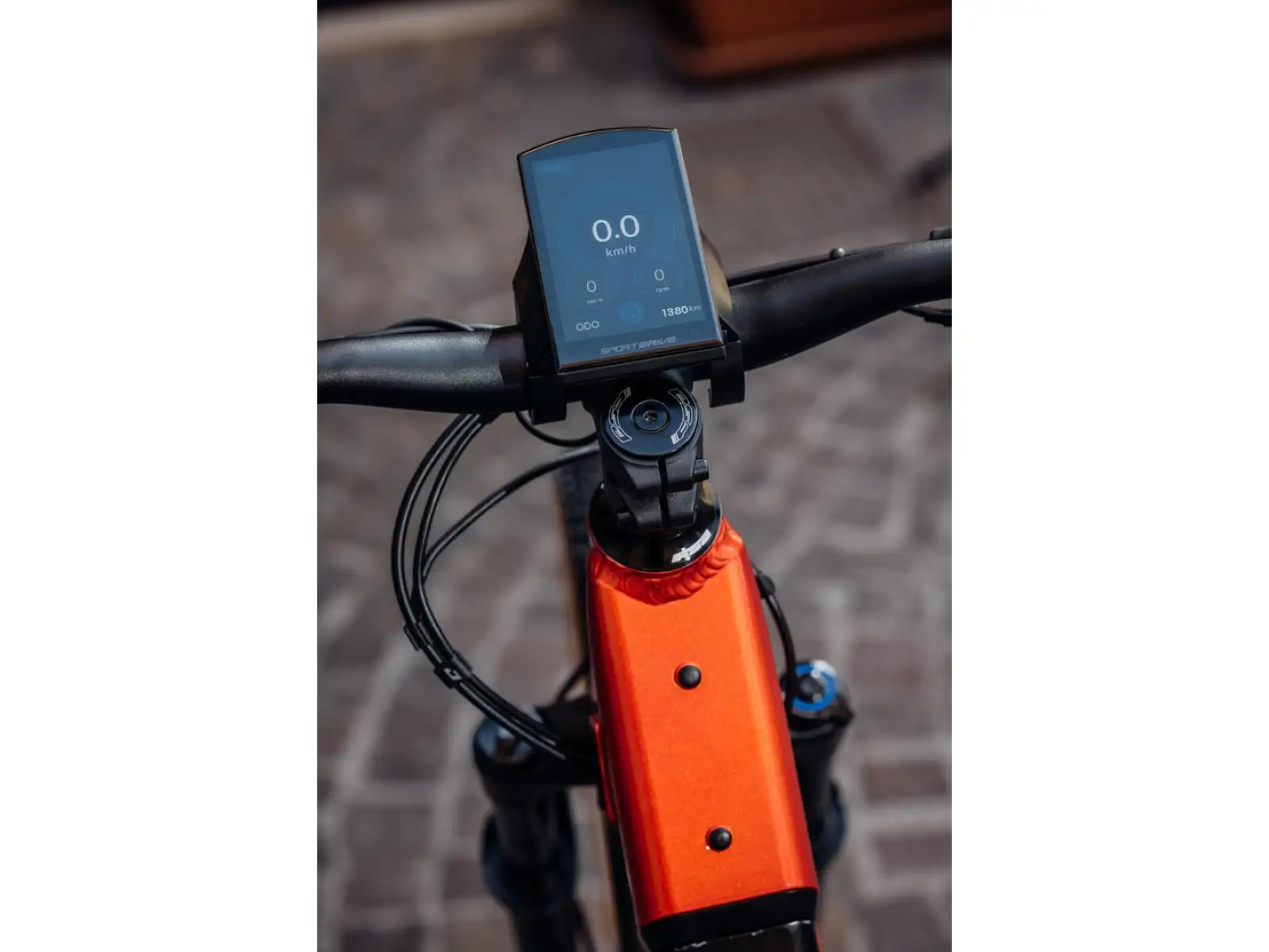 Rock Machine Storm INT e90-29 Touring electric bike Gloss Metallic Orange/Silver