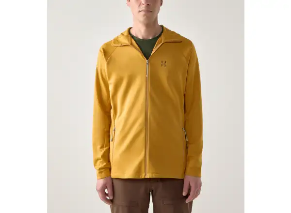 Haglöfs Korp Mid Hood hoodie Clay Yellow