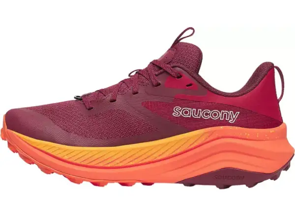 Saucony Xodus Ultra 3 women's running shoes Currant/Pepper