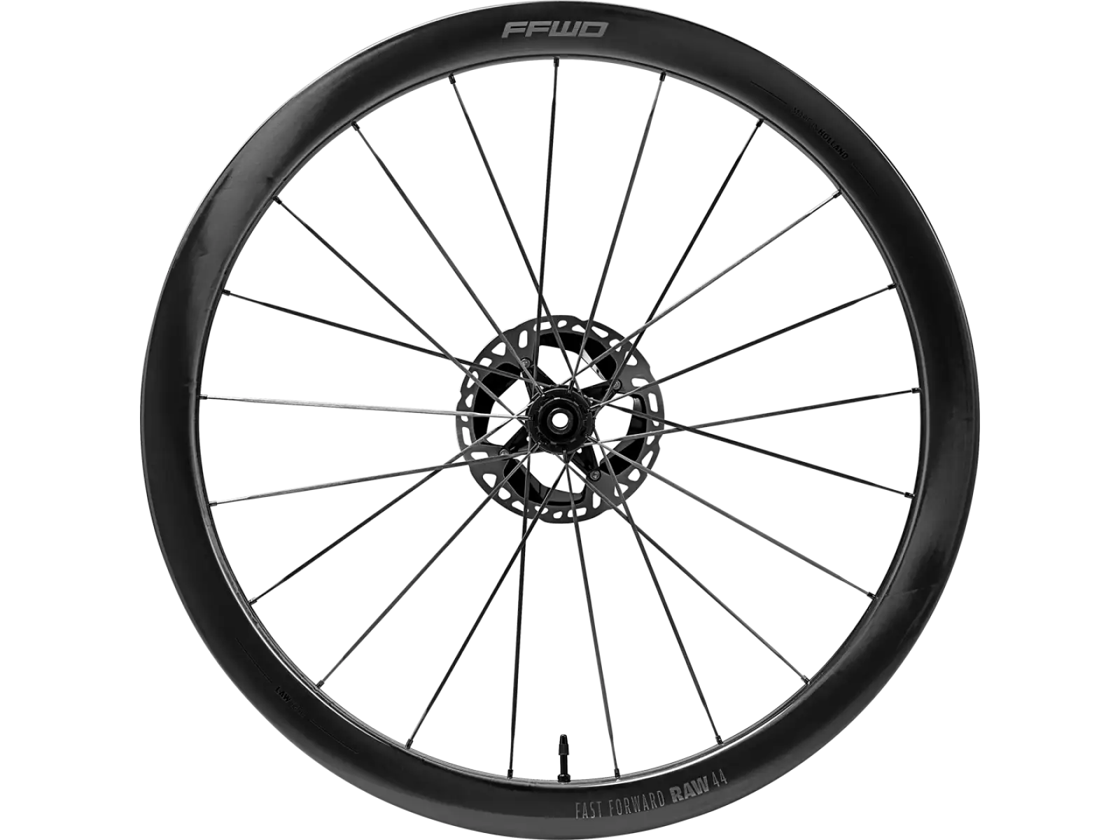 FFWD RAW CS 44 road wheelset Gloss Black
