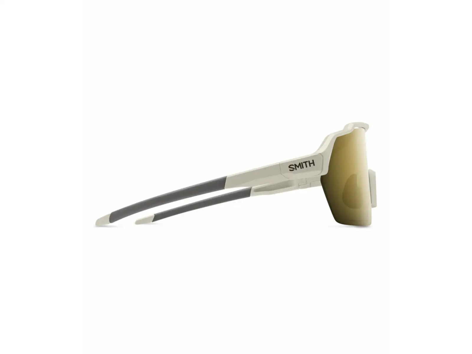 Smith Shift Split Mag cycling glasses Matte bone/ChromaPop Gold Mirror