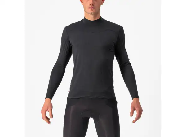 Castelli Bandito Wool Baselayer men's shirt long sleeve black