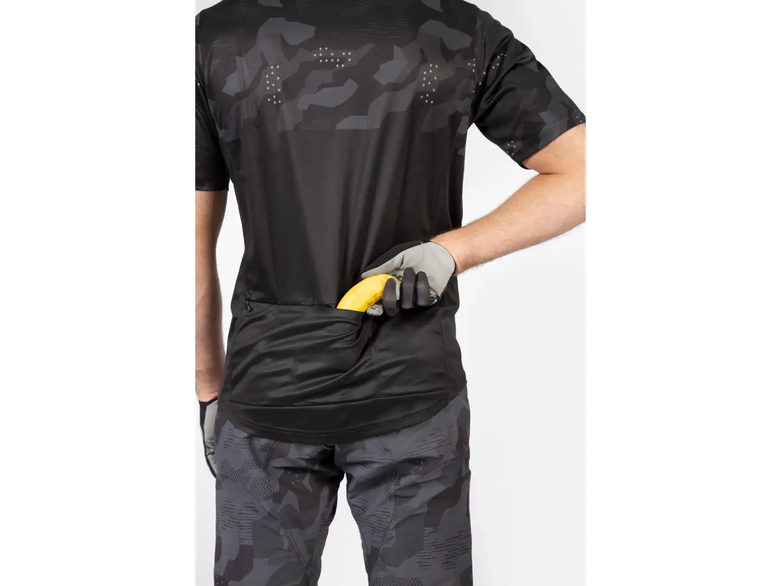 Endura Hummvee Ray S/S men's jersey short sleeve Black