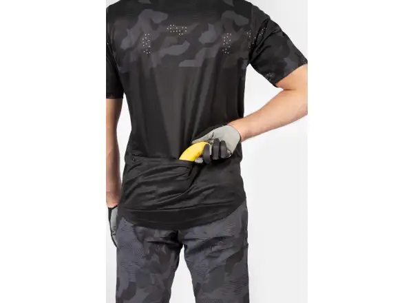 Endura Hummvee Ray S/S men's jersey short sleeve Black