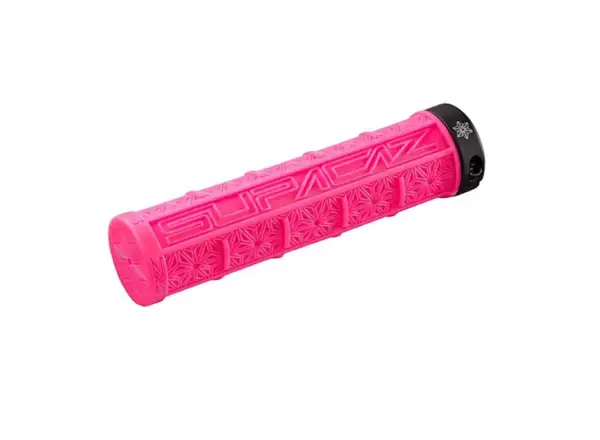 Supacaz Grizips TruNeon grips Neon Pink