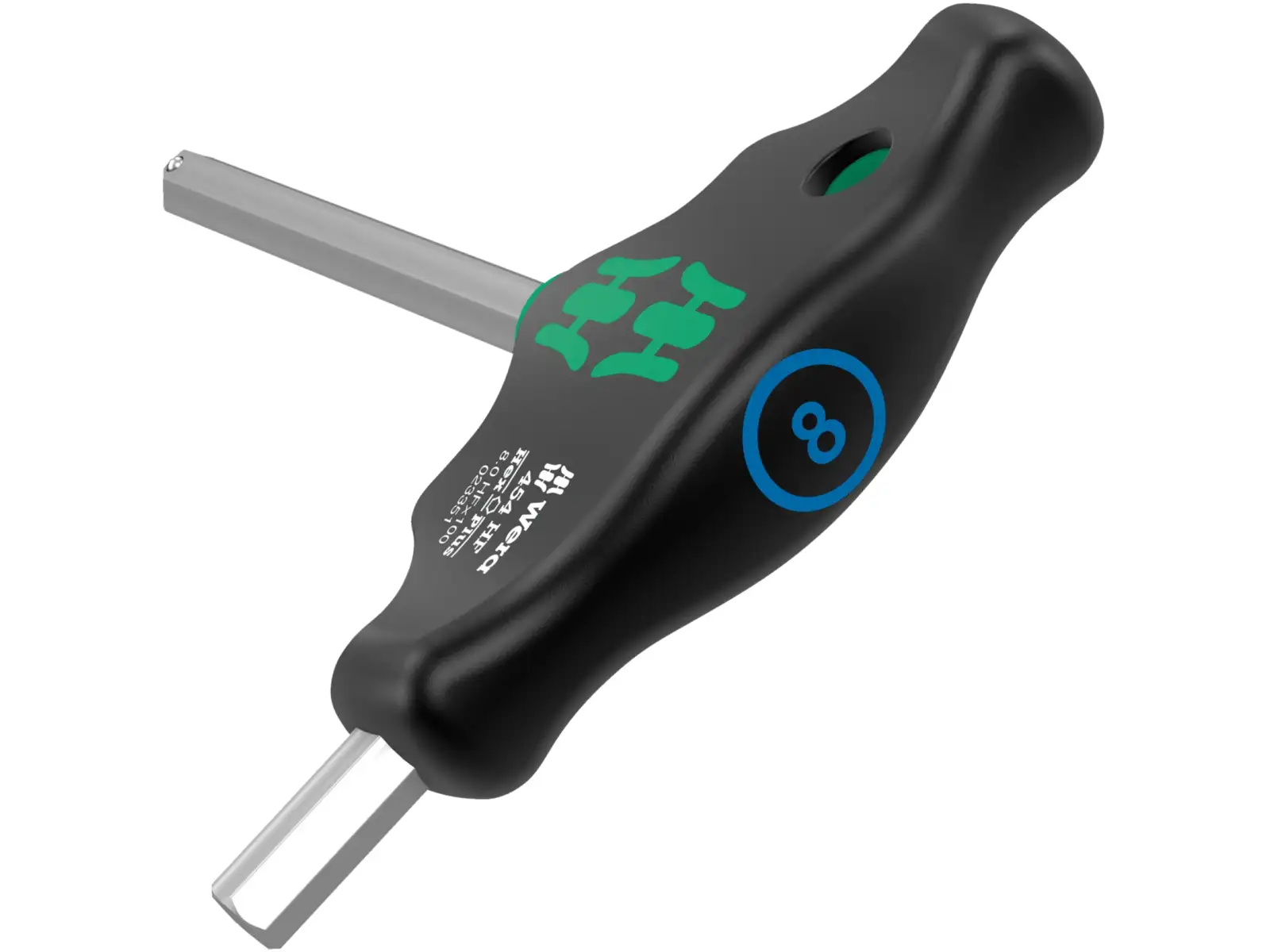 Wera 454/7 HF Set 1 Hex-Plus hex key screwdrivers with T-handle set 7 pcs