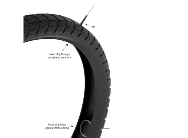 Lezyne Tubeless Pro Plugs repair kit for tubeless tires