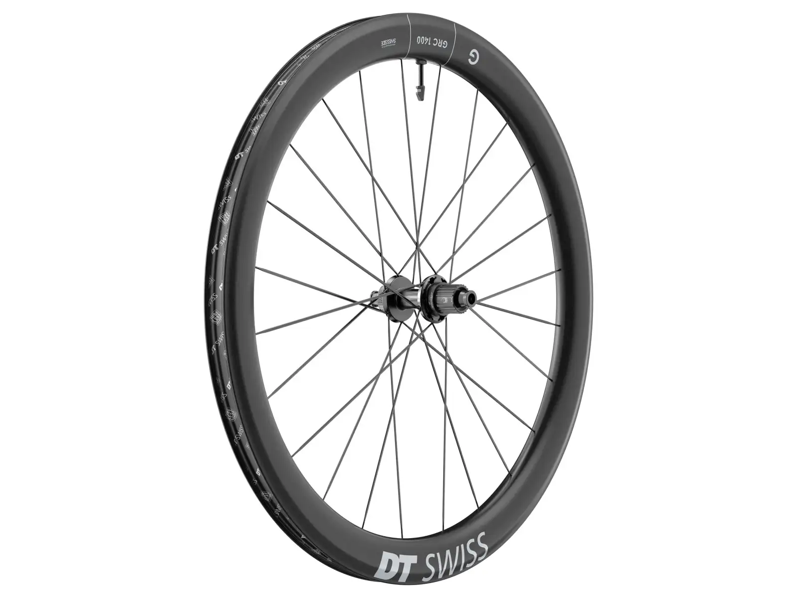 DT Swiss GRC 1400 DICUT 50mm spoked wheels