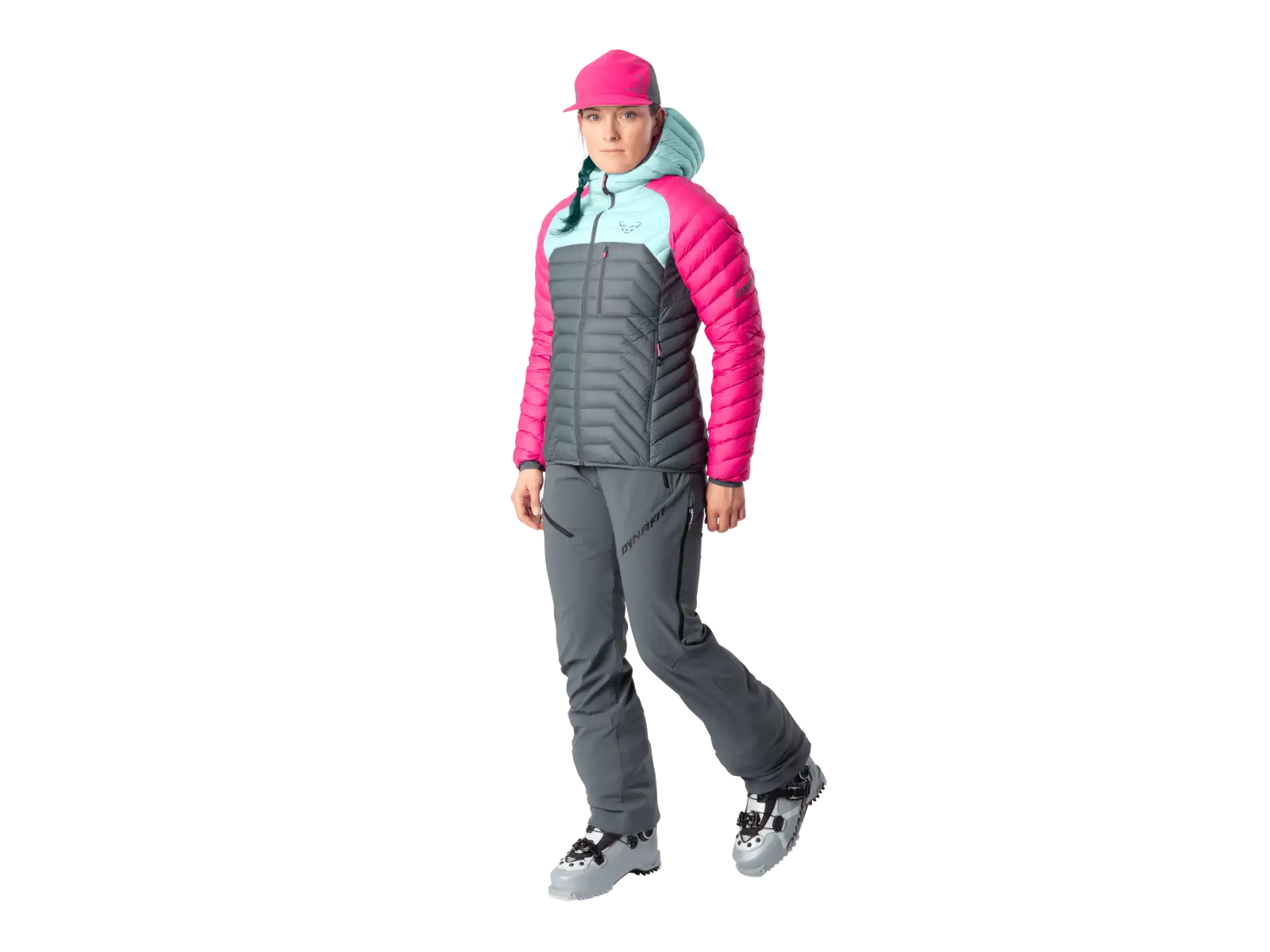 Dynafit Radical RDS Down Hooded women's jacket Flamingo/3180/0720