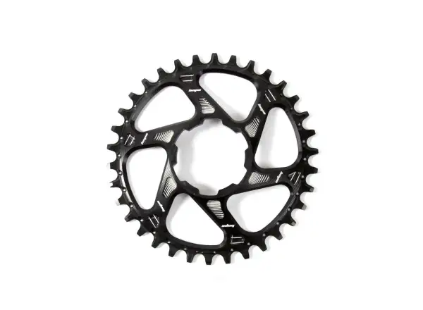 Hope Spiderless Retainer Ring chainring black 34T.