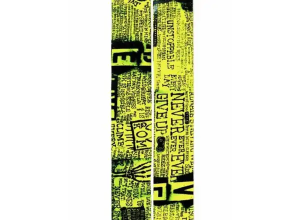 Cycology Ride Graffiti bar tape Yellow