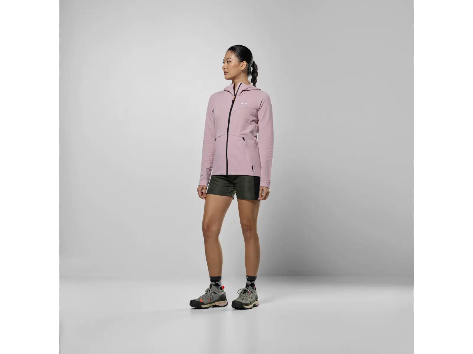 Salewa Puez Alpine Merino Durastretch women's hoodie Zephyr