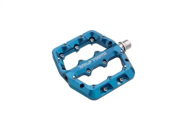 Wolf Tooth Waveform pedals blue, size L (112 x 106 mm)