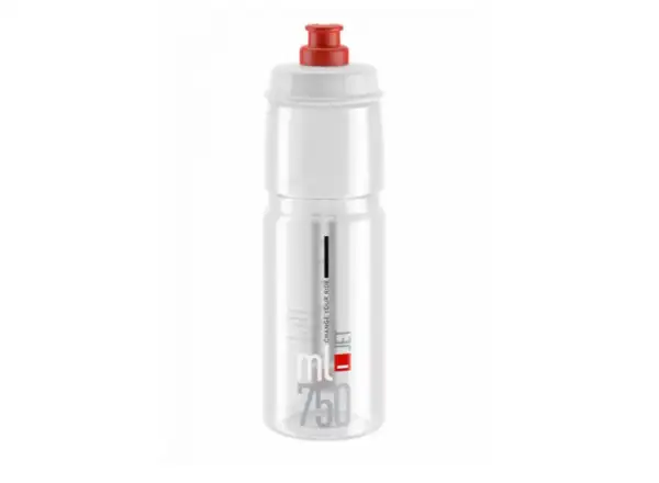 Elite Jet bottle 750 ml clear/red