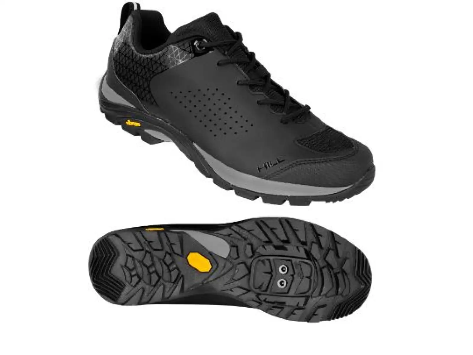 Force Hill Vibram MTB men's cycling shoes black