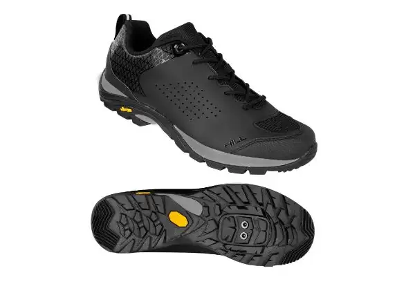 Force Hill Vibram MTB men's cycling shoes black