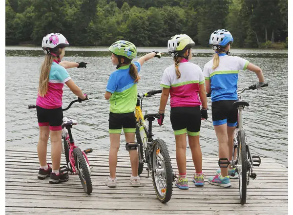 Etape Junior children's shorts black/pink