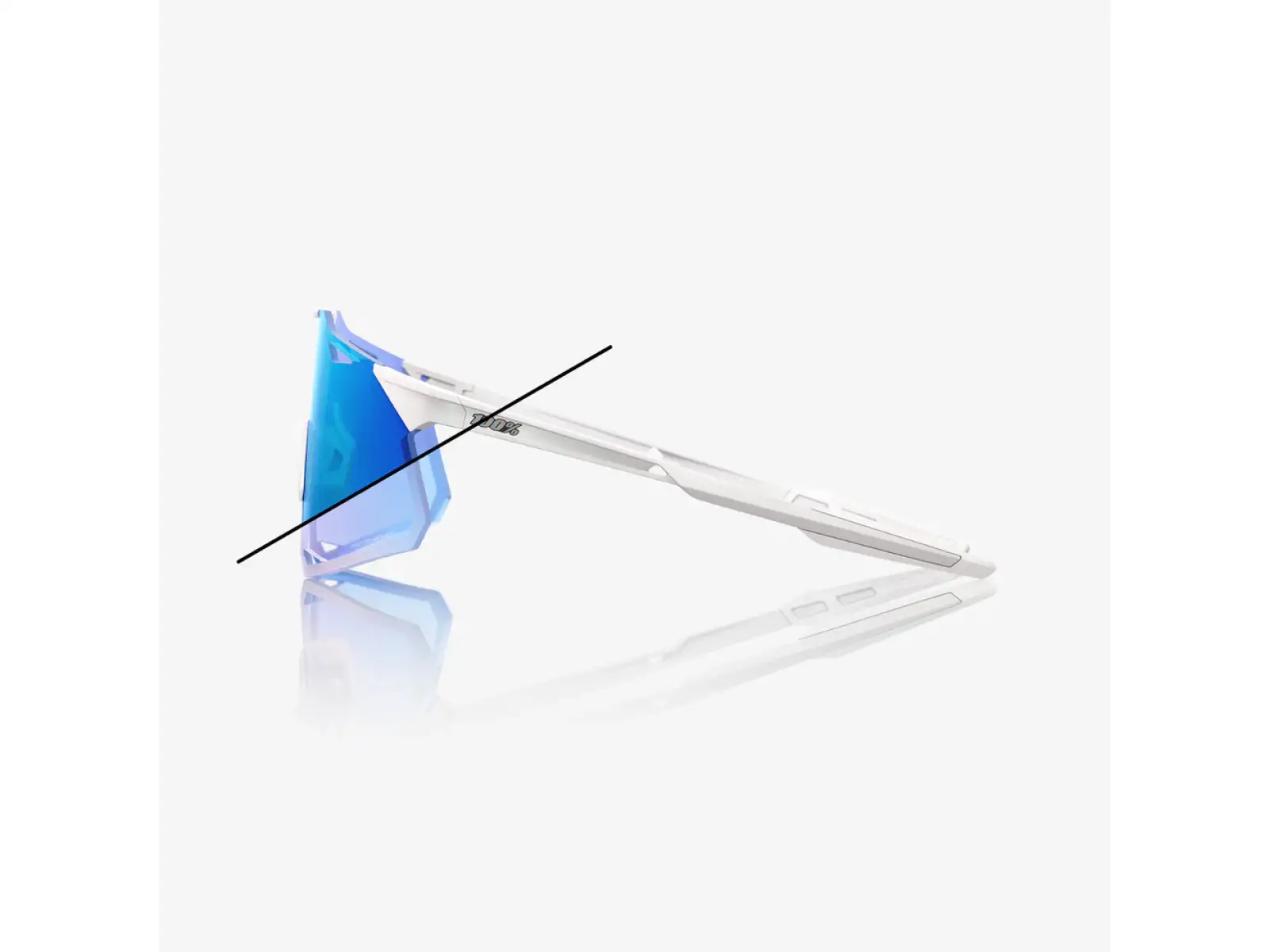 100% Hypercraft glasses LE Bastille Blue Mirror Photochromic
