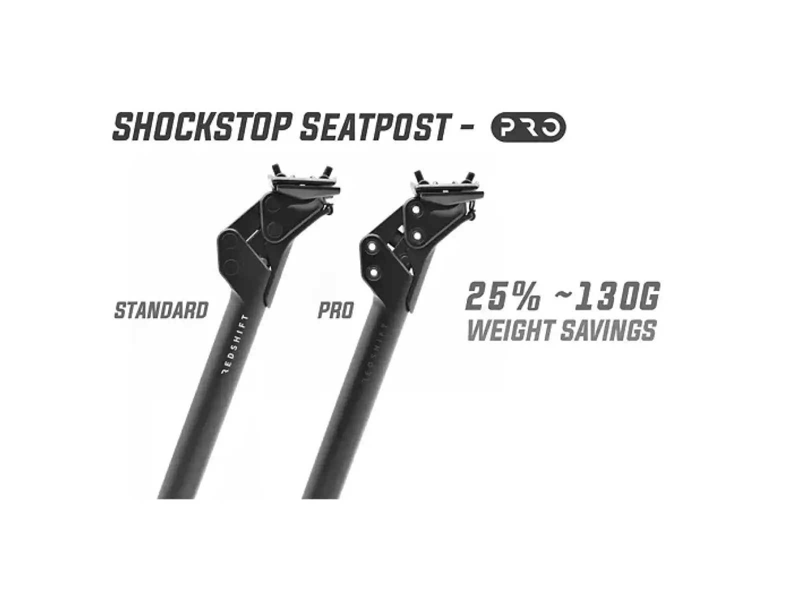 Redshift ShockStop PRO Suspension V2 suspension seatpost 27.2x350 mm