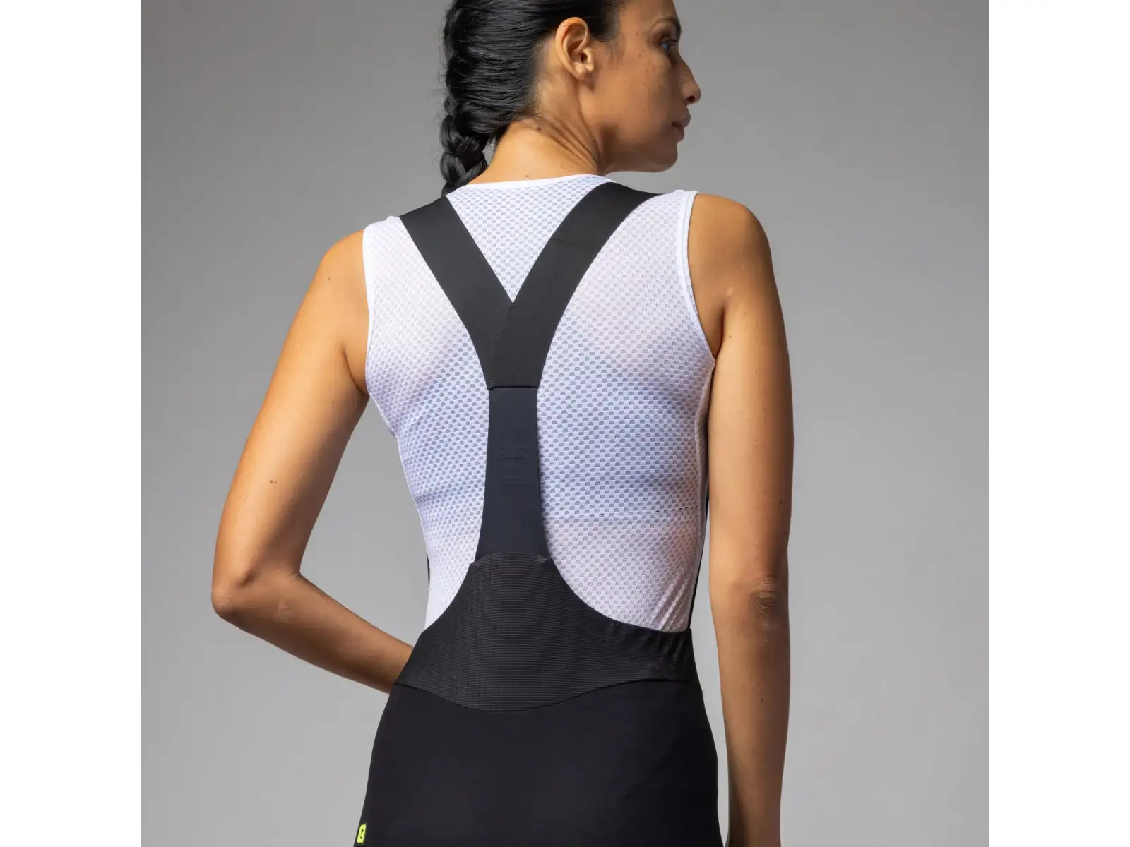 Alé Speedfondo Light women's cycling shorts with pad and bib black
