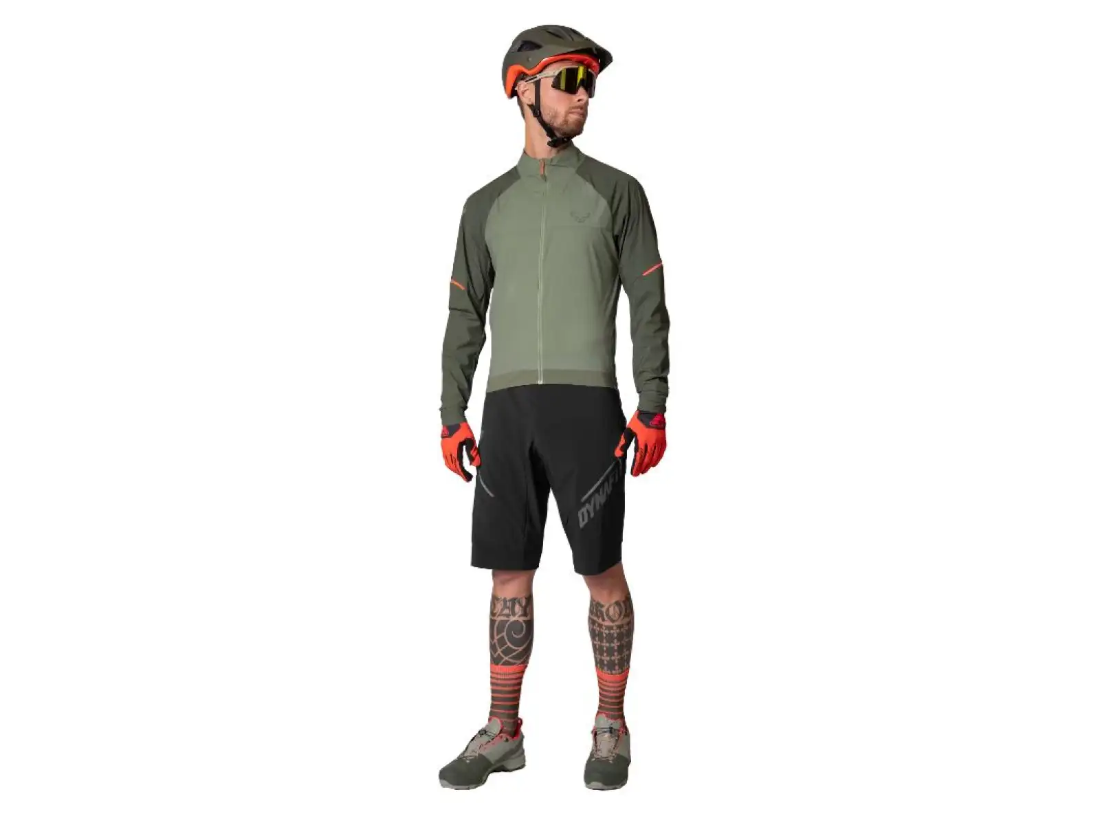 Dynafit Ride Wind men's cycling jacket Thyme