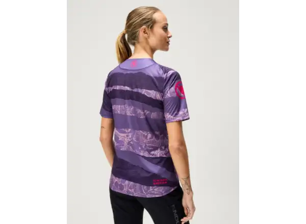 Endura LTD Patchwork women's jersey short sleeve Bramble
