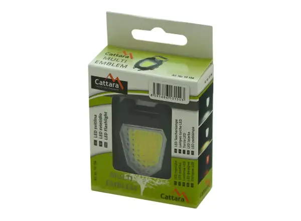 Cattara lamp COB 560 lm Multi emblem with lighter