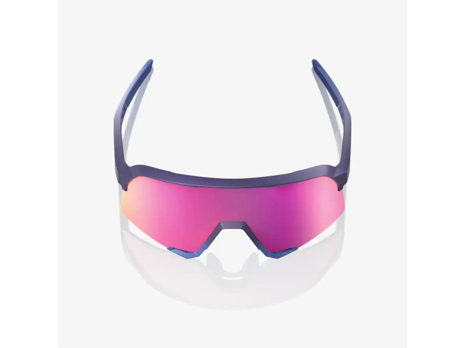 100% S3 sunglasses Satin Storm Metallic/Purple Mirror