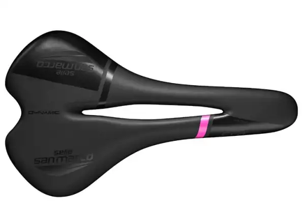 Selle San Marco Era Lady Dynamic Open-Fit women's saddle Black/Pink