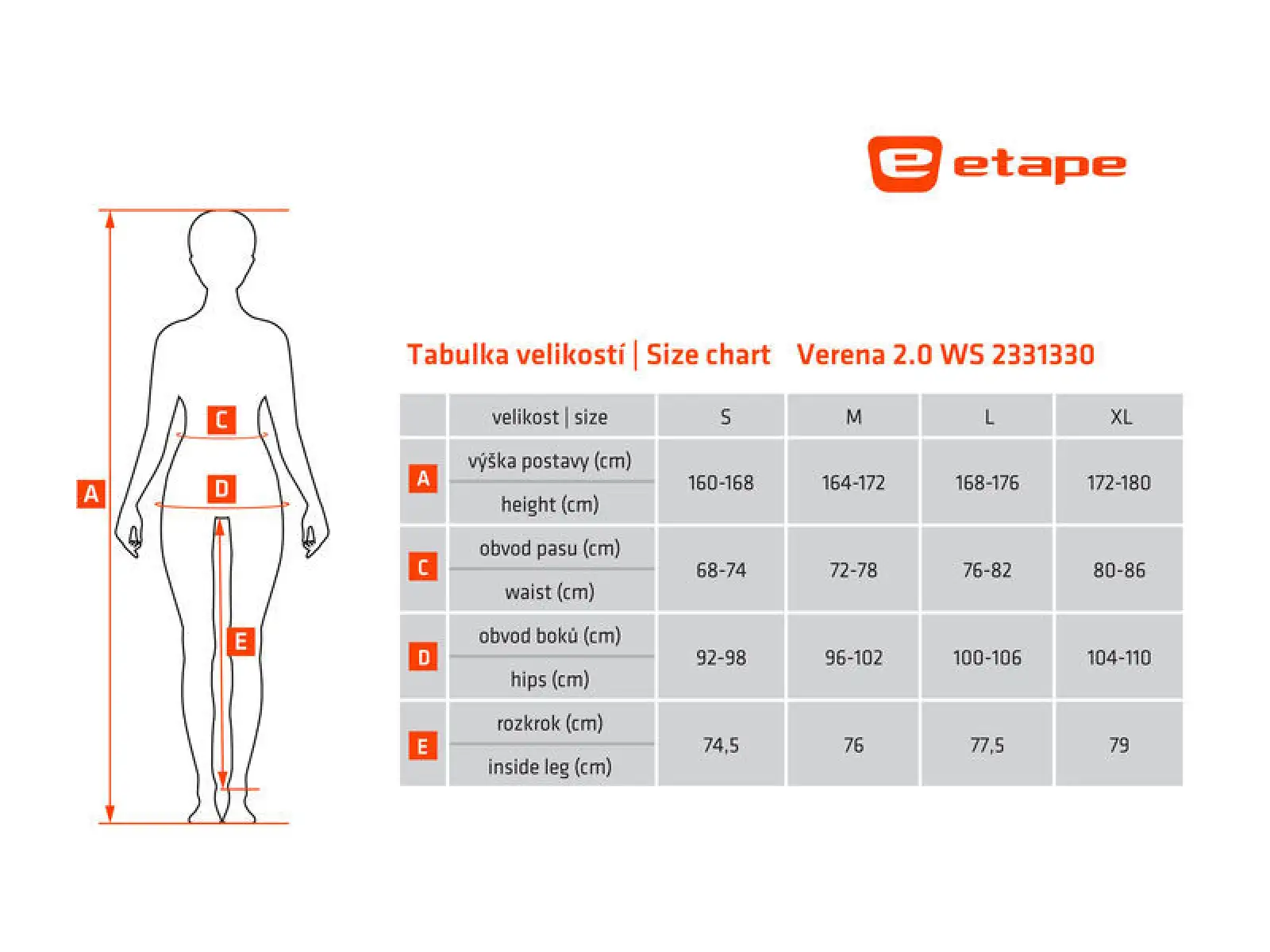 Etape Verena 2.0 WS women's pants blue