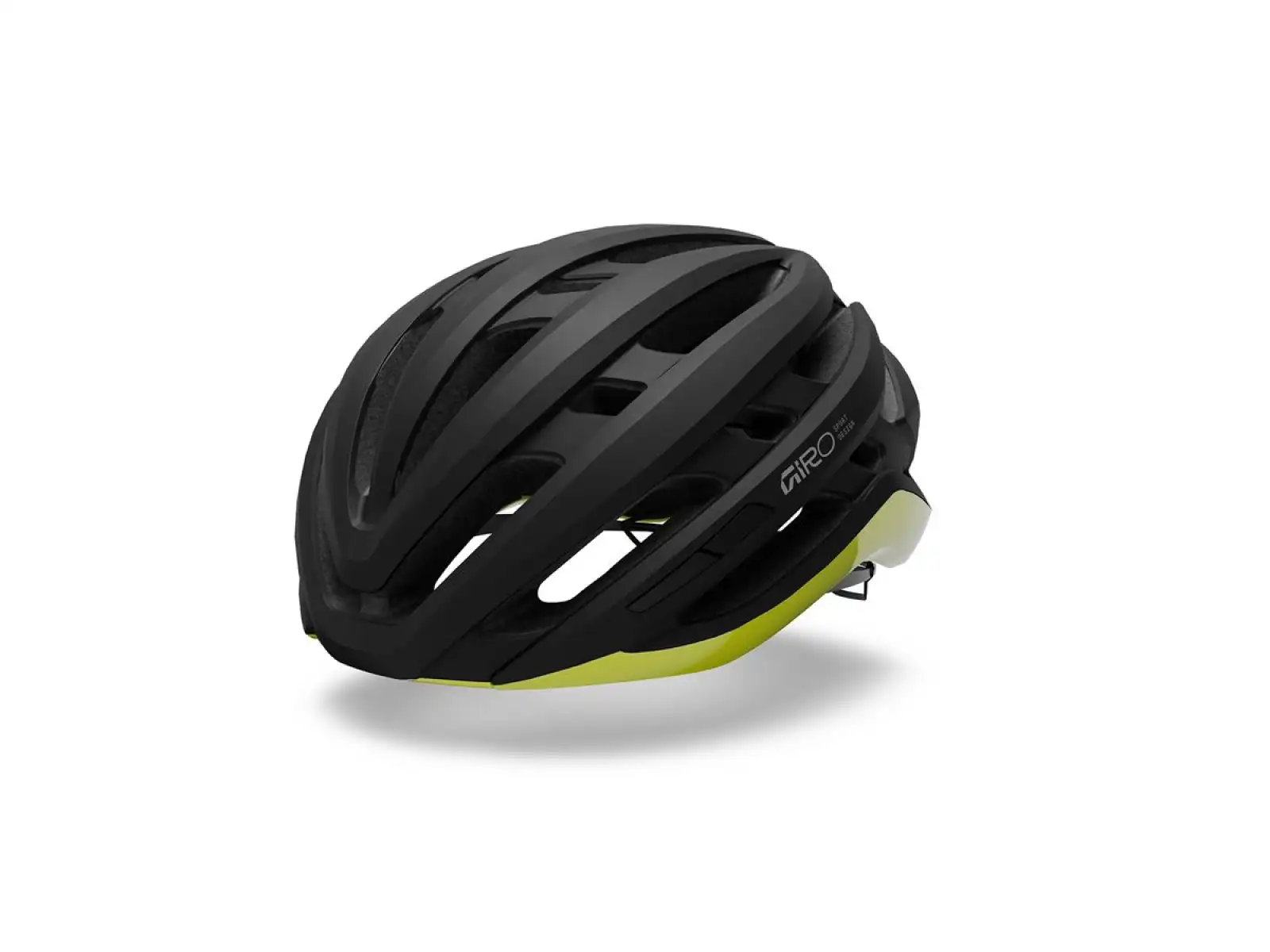 Giro Agilis MIPS helmet Mat Black/Gloss Hi Viz Yellow