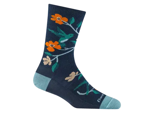 Darn Tough Birds of a Feather Crew Lightweight women's socks Midnight