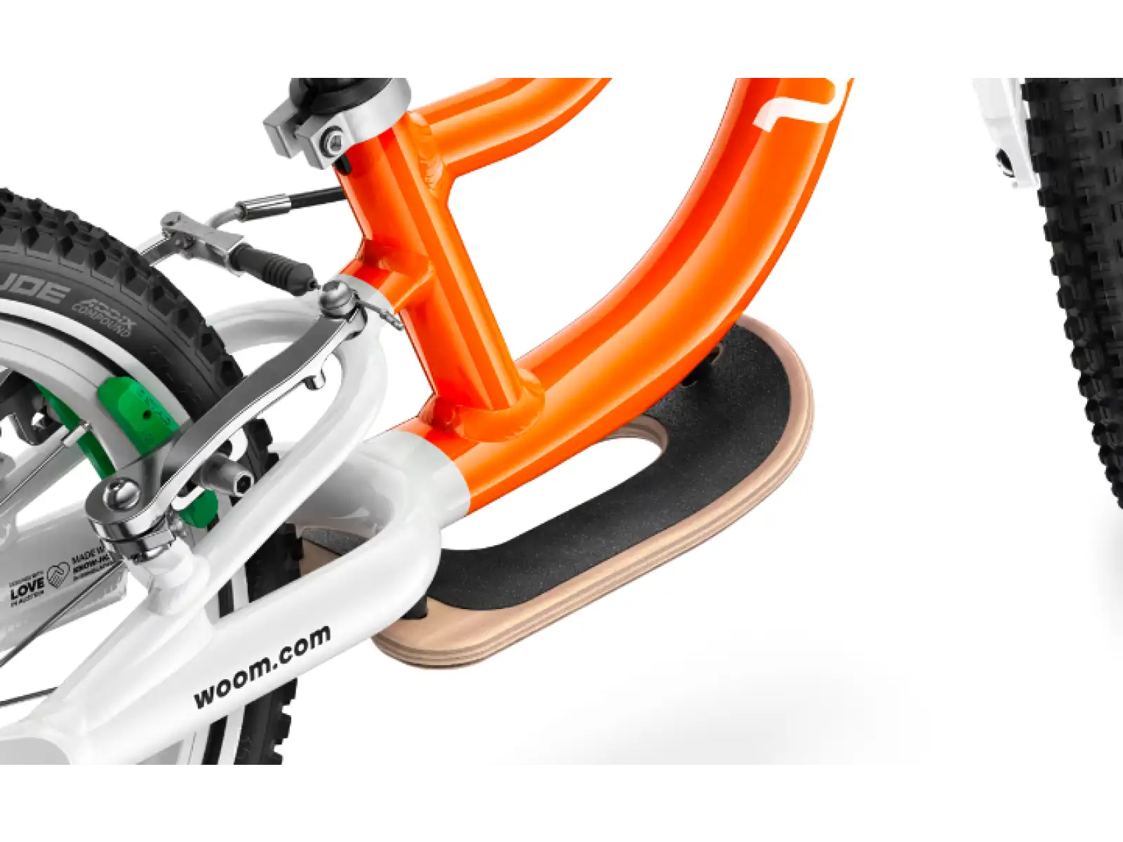 Woom 1 Flame Orange 12 children's balance bike