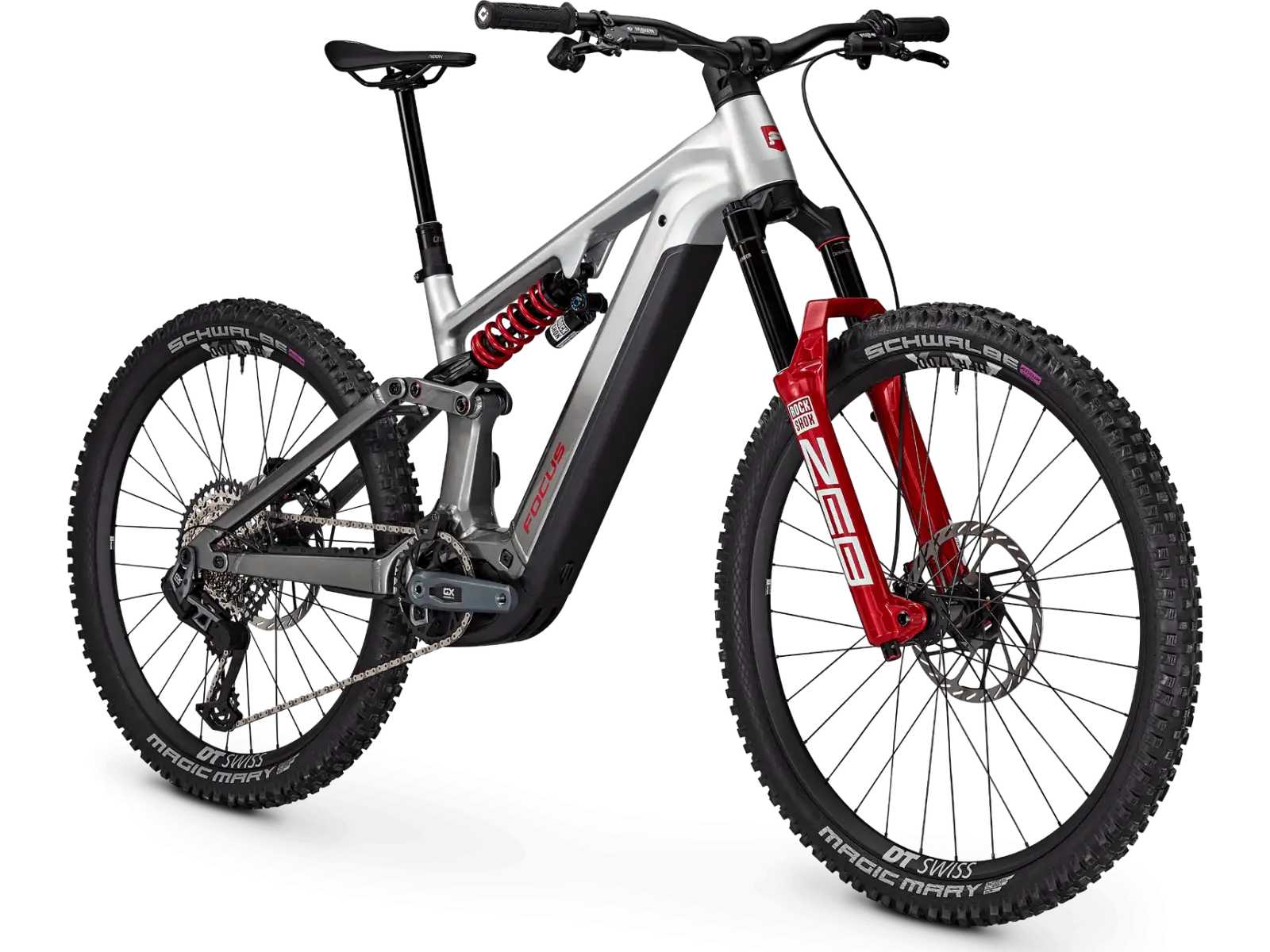 Focus SAM2 6.0 full-suspension e-bike Nepalsilver/Steelgrey