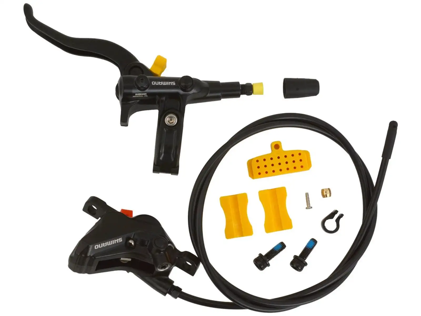 Shimano BL-MT4100/BR-MT420 Front Four-Piston Disc Brake