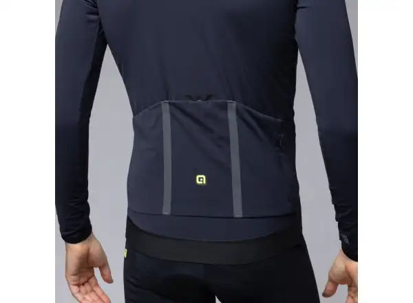 Alé R-EV1 Wool Speed men's winter cycling jacket Black
