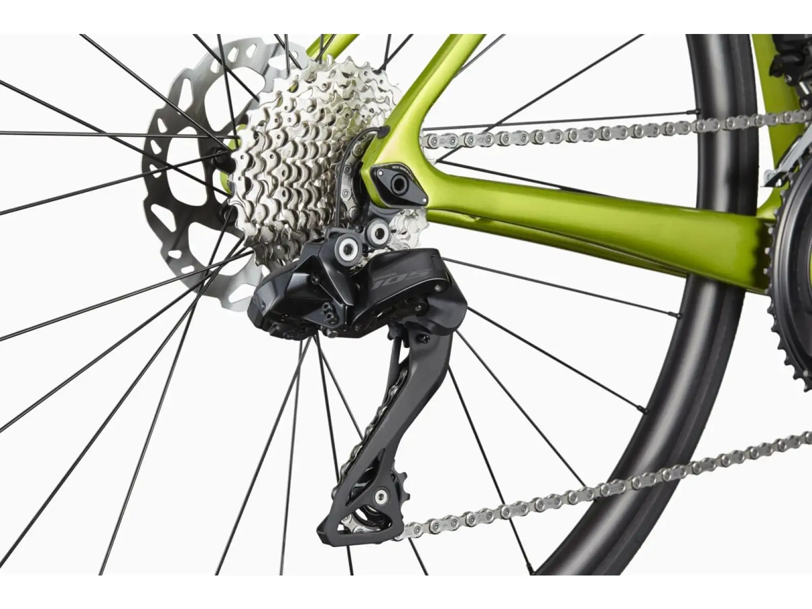 Cannondale SuperSix EVO 3 road bike Viper Green