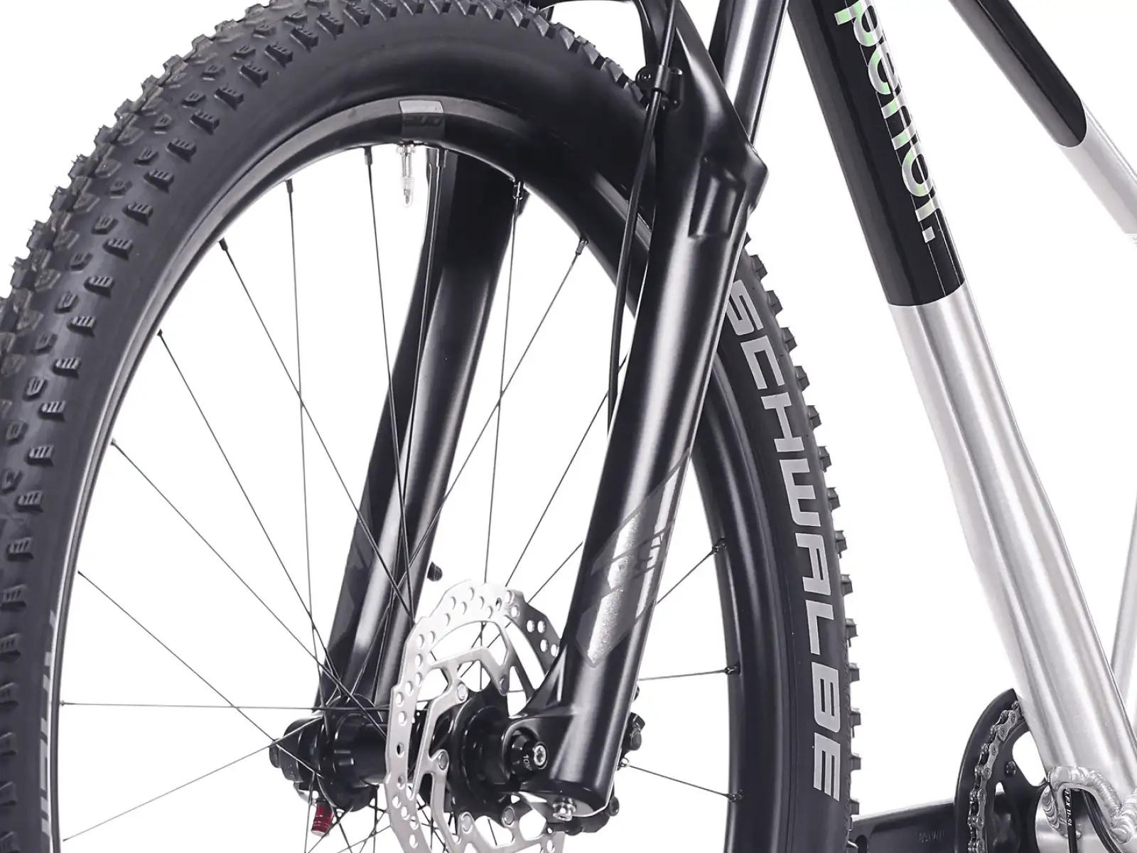 Superior TEAM 27.3 kids bike Gloss Brushed Alu / Rainbow Black