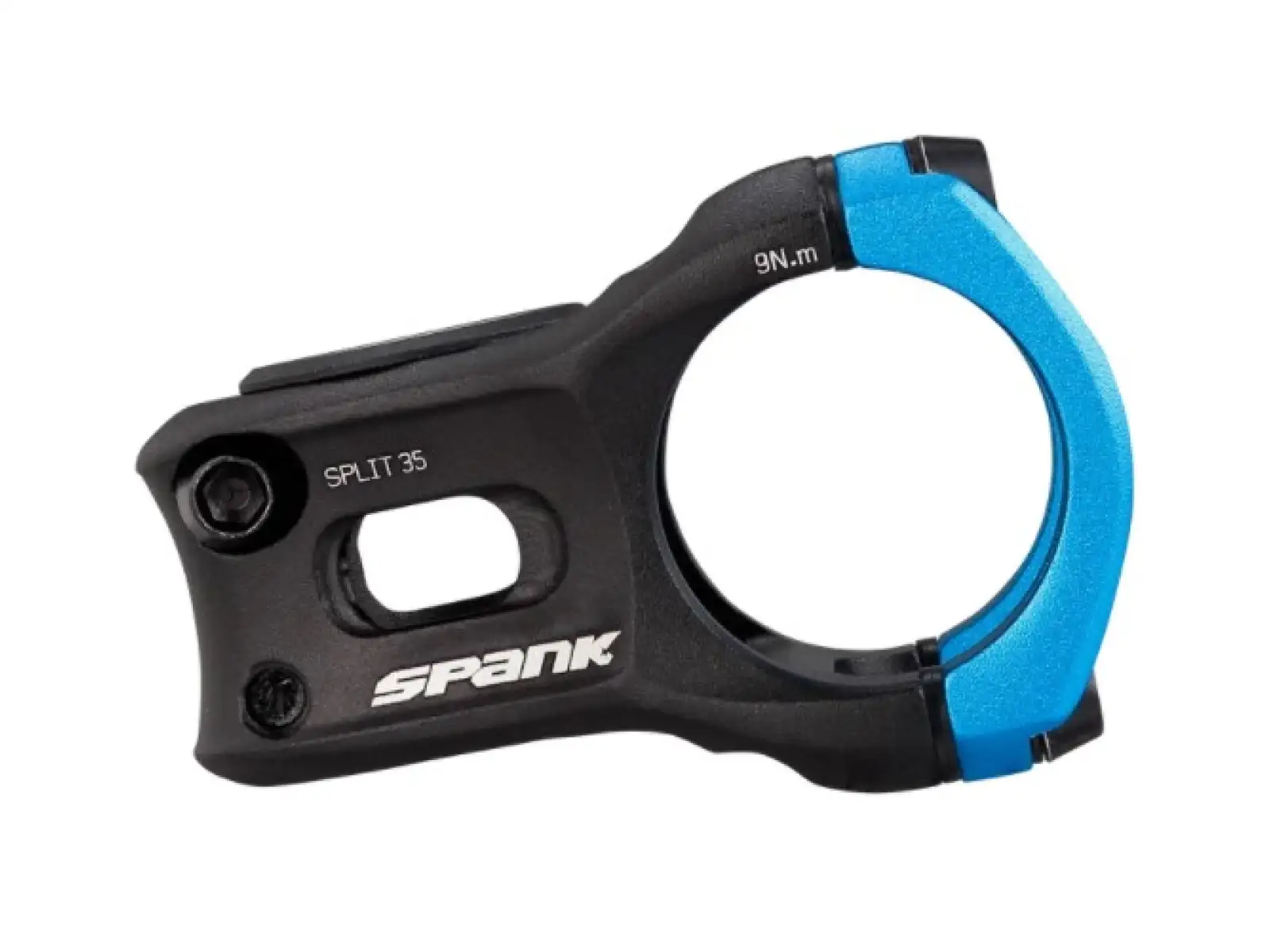 Spank Split 35 stem 35 mm black/blue