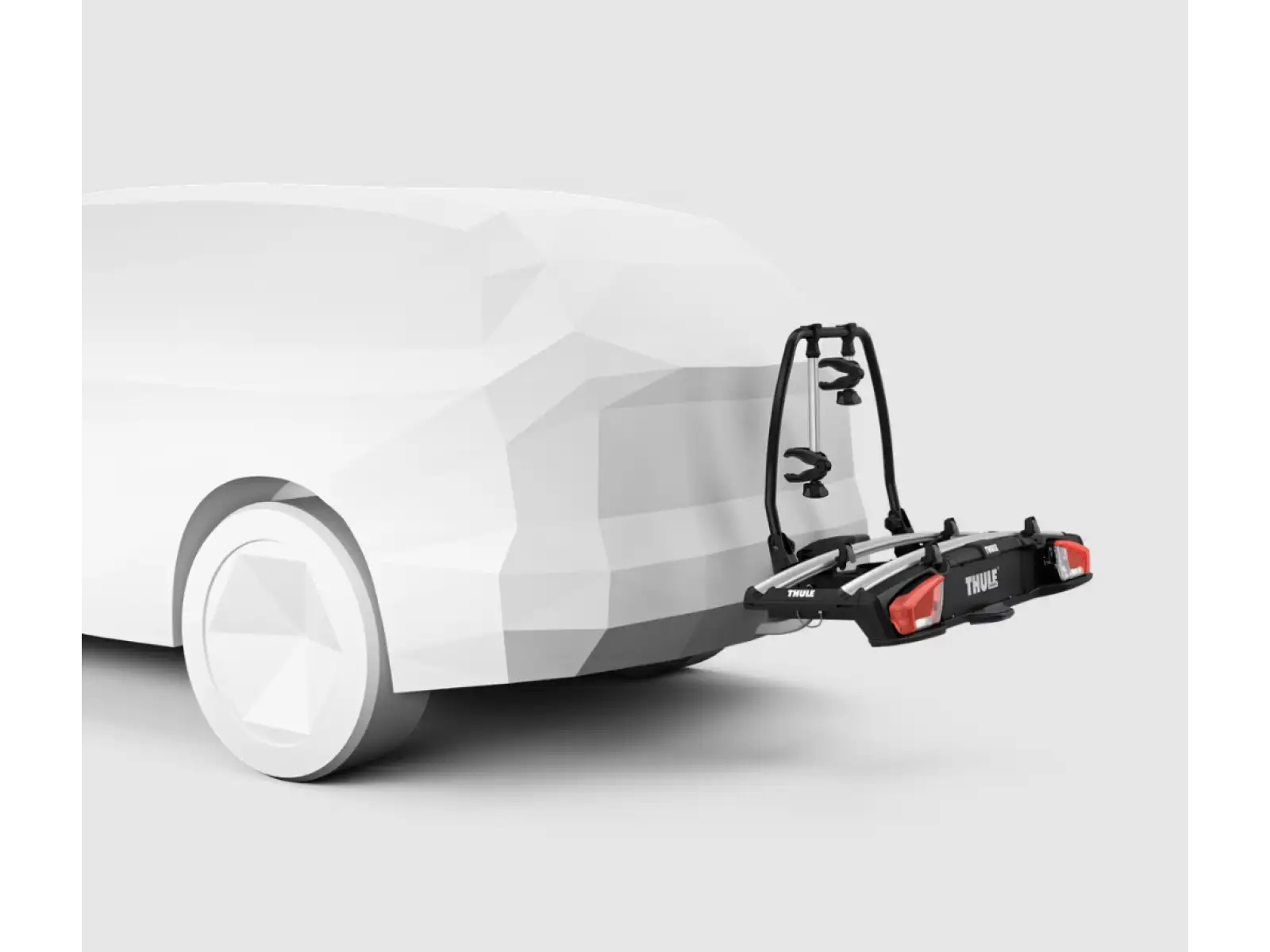 Thule VeloSpace XT carrier on towbar for 2 bicycles