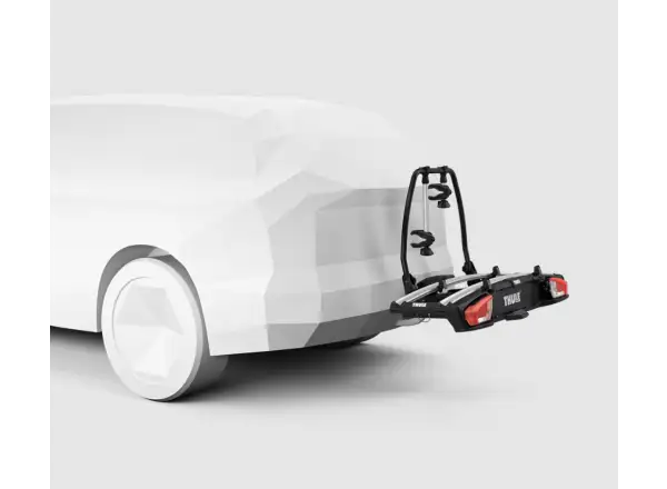 Thule VeloSpace XT carrier on towbar for 2 bicycles