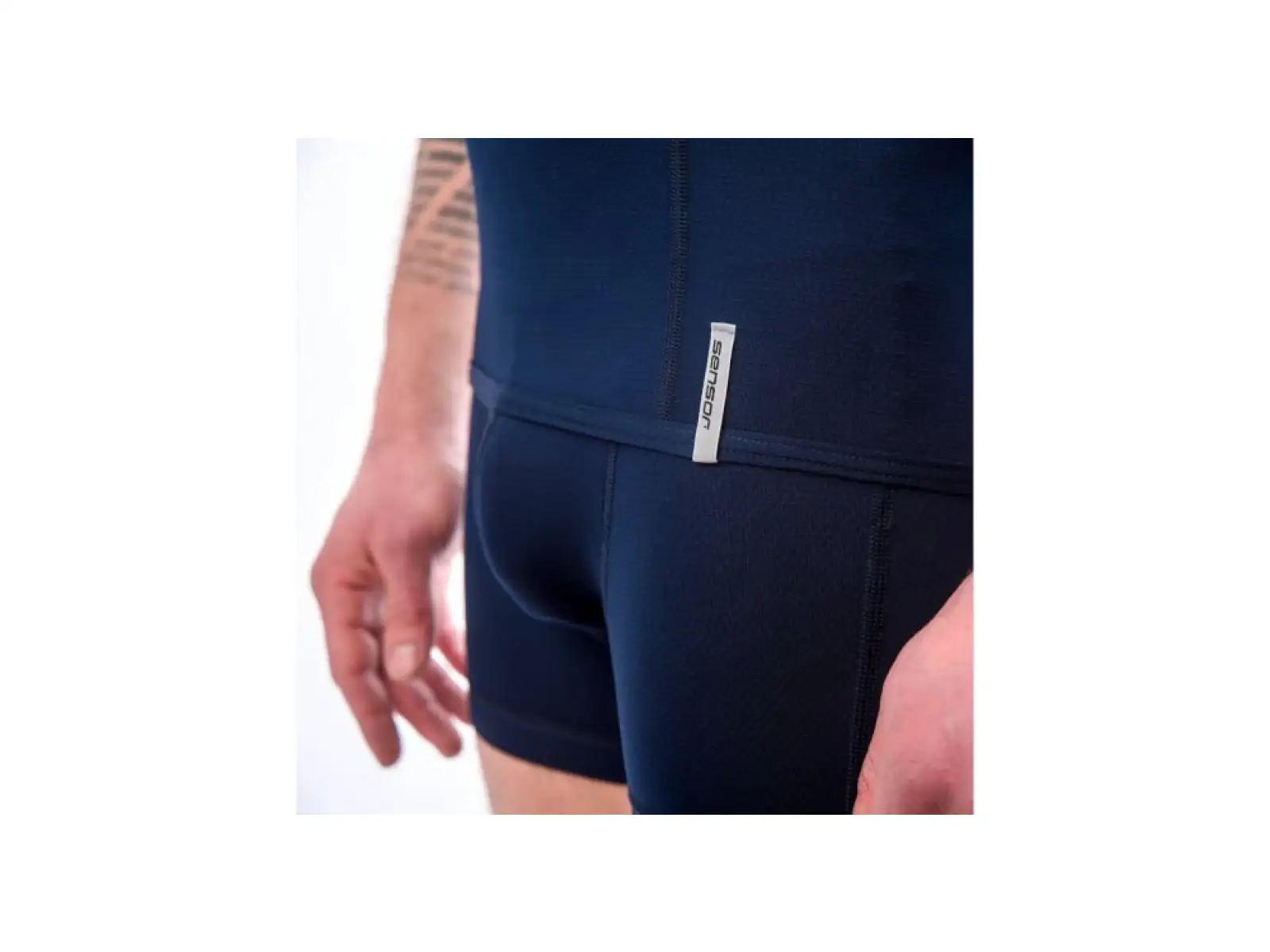 Sensor Coolmax Tech men's T-shirt short sleeve Deep Blue