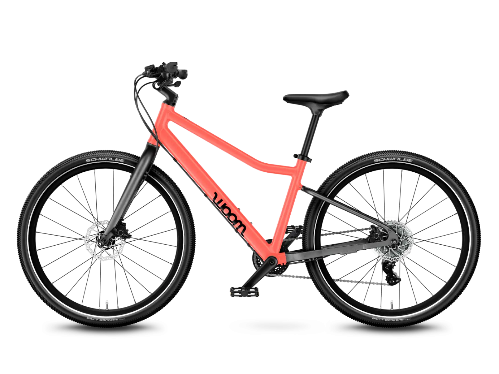 Woom 5 Explore children's bike 24" Neon Coral