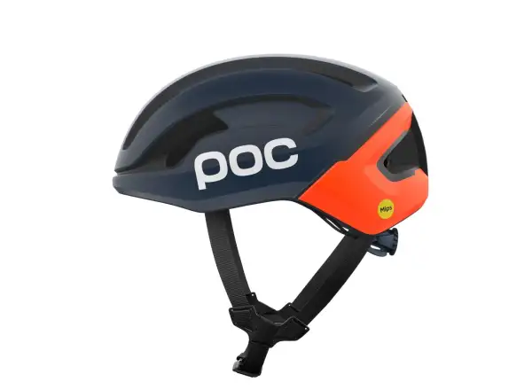 POC Omne Air MIPS road helmet Apatite Navy Matt/Fluorescent Orange Matt