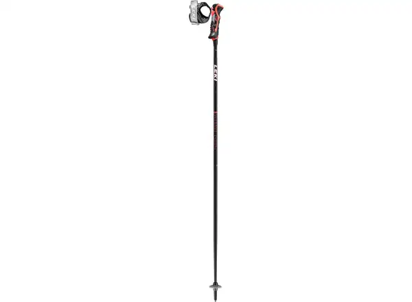 Leki Airfoil 3D alpine poles black/fluo red/white